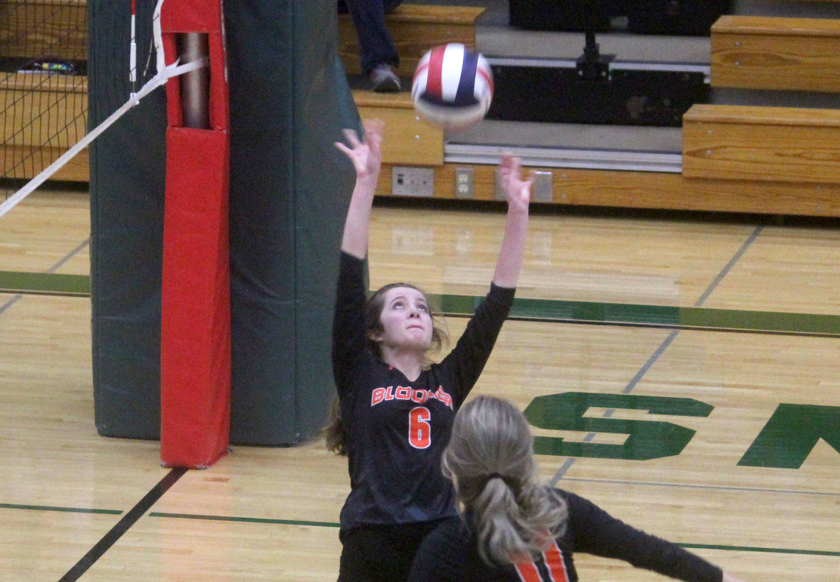 Bloomer volleyball at Osceola 10-31-19